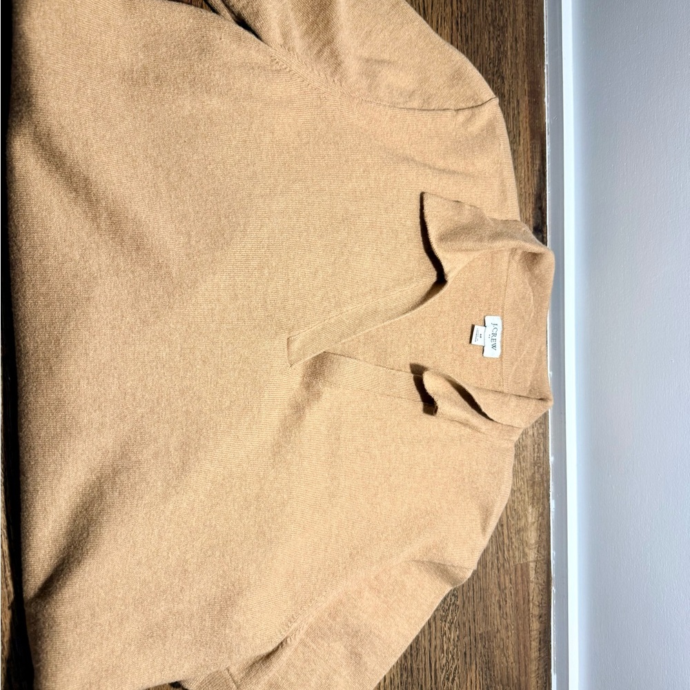 J. Crew Tan Short Sleeve Sweater - Picture 3 of 3